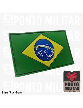 Patch - Brasil Flag [Ponto...