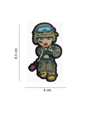 Patch - Airsoft Girl [Ponto...
