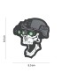 Patch - Night Vision Skull - White