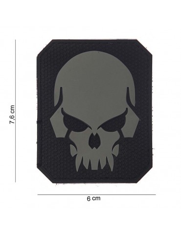 Patch - PirateSkull - Black